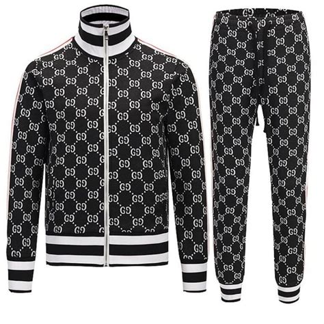 gucci tracksuit mens|authentic gucci tracksuit.